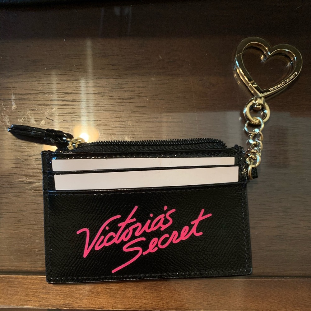 BNWT Victoria Secret key ring wallet